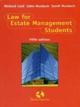Image of Law for Estate Management Students by Richard Card and J. R Murdoch and Sandi Murdoch Paperback
