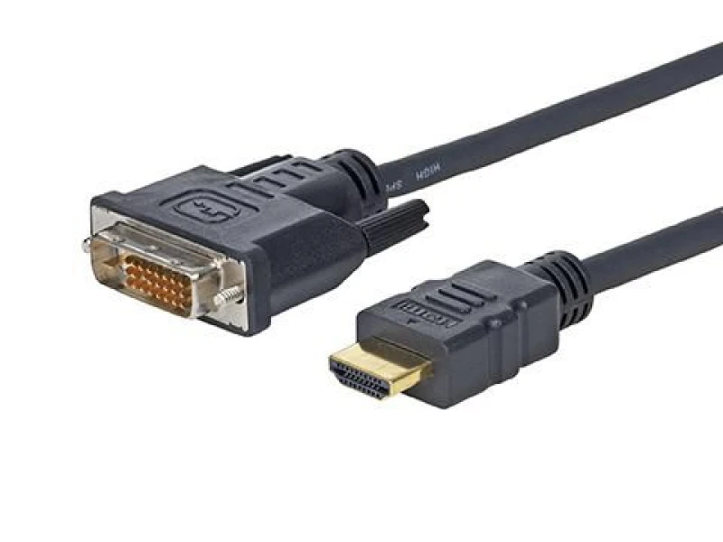 Image of Vivolink PROHDMIDVI3 video cable adapter 3m HDMI DVI-D Black