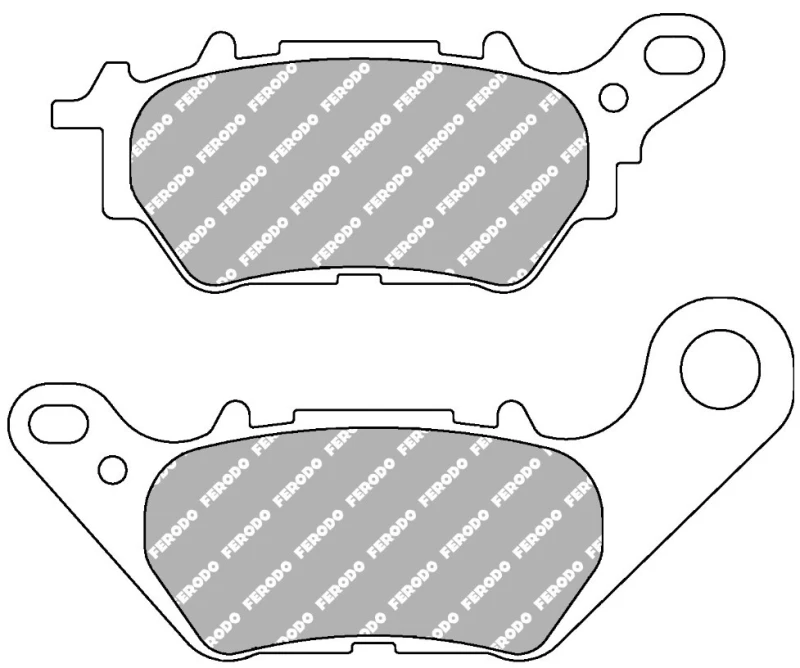 Image of Brake pad set FERODO FDB2283EF