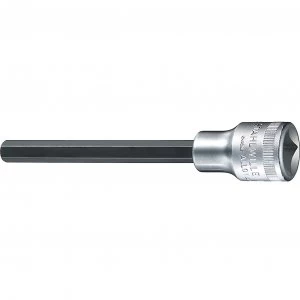 image of Stahlwille 1/2" Drive Extra Long Hexagon Socket Bit 1/2" 10mm