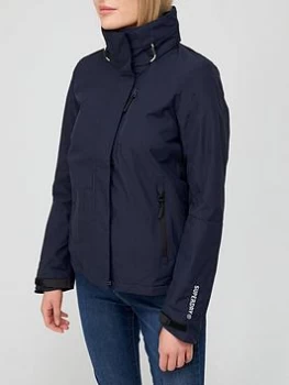 image of Superdry Hurricane Jacket - Navy, Size 12, Women