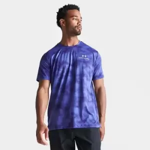 image of Mens Under Armour UA Rush Energy Print T-Shirt