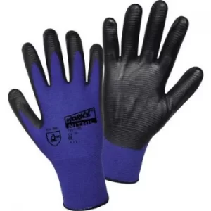 image of L+D worky Nylon Super Grip Nitrile 1165-10 Nylon Protective glove Size 10, XL EN 388 CAT II 1 Pair