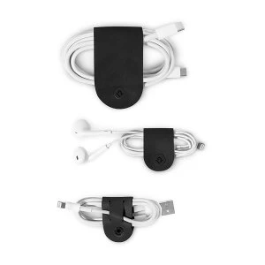Image of Twelve South CableSnap 3pk Black