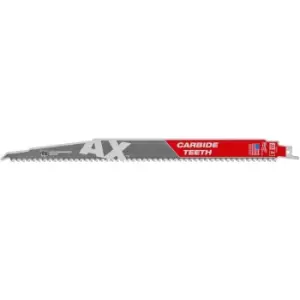 Image of Milwaukee Heavy Duty AX Carbide Demolition Reciprocating Saw Blades 300mm Pack of 1