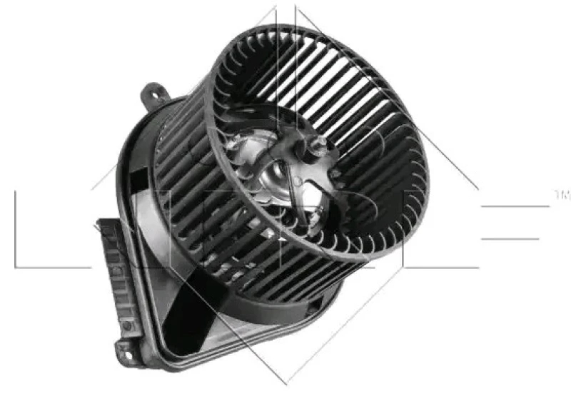Image of NRF 34103 Blower Motor for right-hand drive vehicles, without integrated regulator Interior Blower (2669)