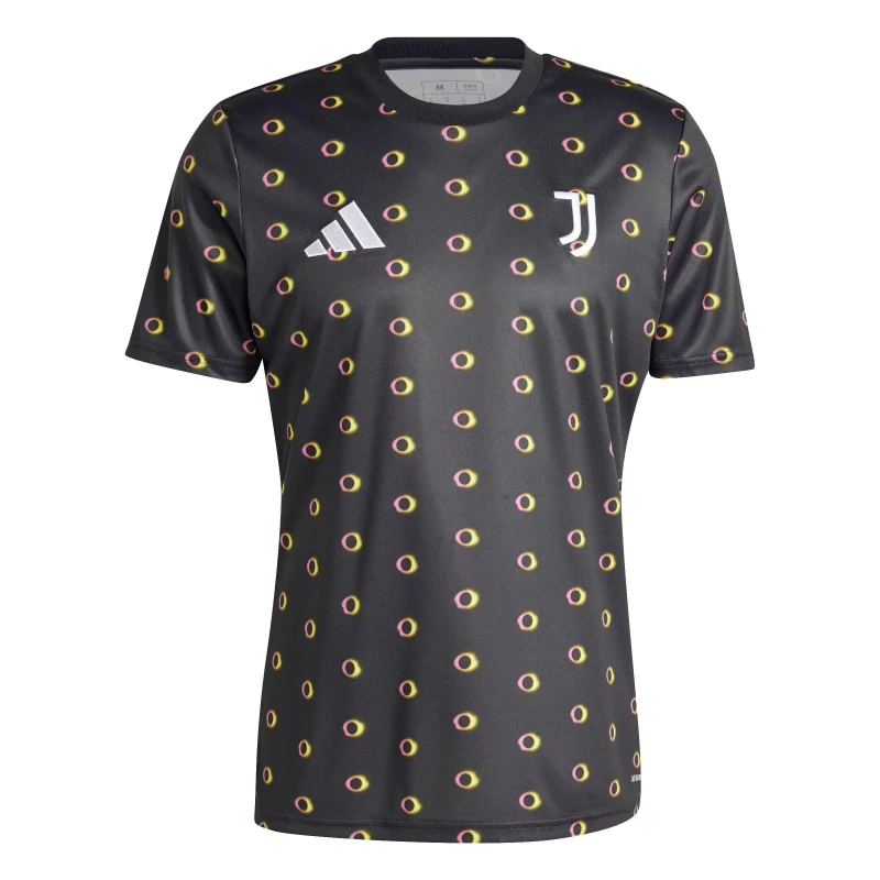 Image of adidas Juventus Pre Match Shirt 2024 2025 Adults Black male XS