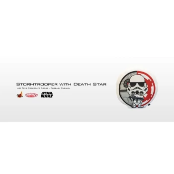 Image of Hot Toys Cosbaby Star Wars Cushion - Stormtrooper with Death Star