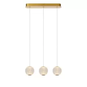 Image of Cintra Modern Bar Pendant Light - LED Dim. - 3x4,7W 2700K - Transparant