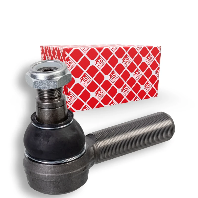 Image of FEBI BILSTEIN 172576 Track rod end ProKit Front Axle, with lock nut Tie Rod End (914)