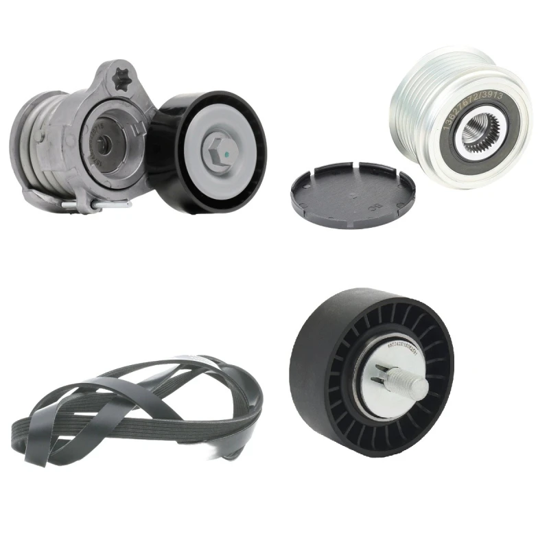 Image of RIDEX 542R0529 V-ribbed belt set V-Ribbed Belt Set (542)