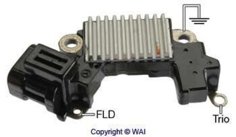 Image of WAI Alternator voltage regulator WAI IH768