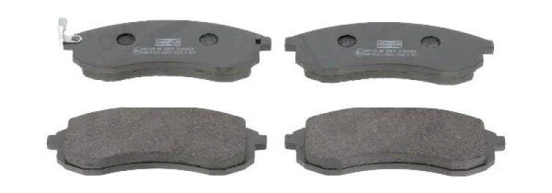 Image of CHAMPION 572500CH Brake pad set with acoustic wear warning Brake Pad Set,disc brake (402)