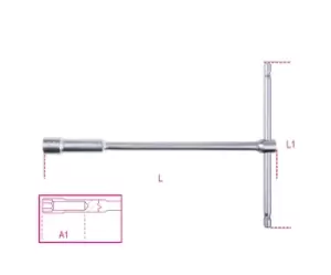 Image of Beta Tools 949 Deep T-Handle Socket Wrench 10mm 009490010