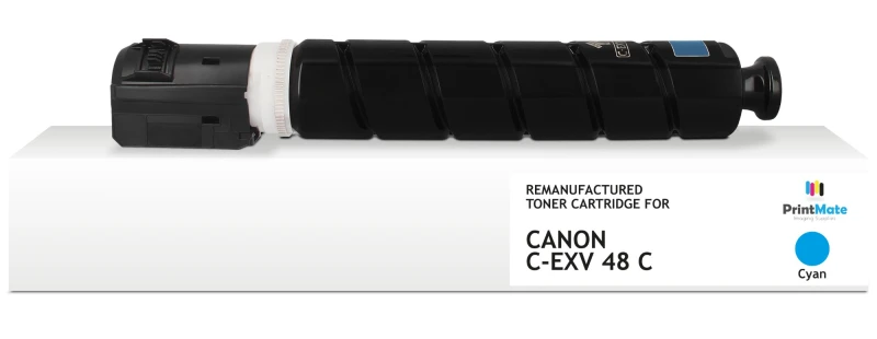 Image of PrintMate Canon C-EXV48 C. remanufactured toner. Cyan 11500p