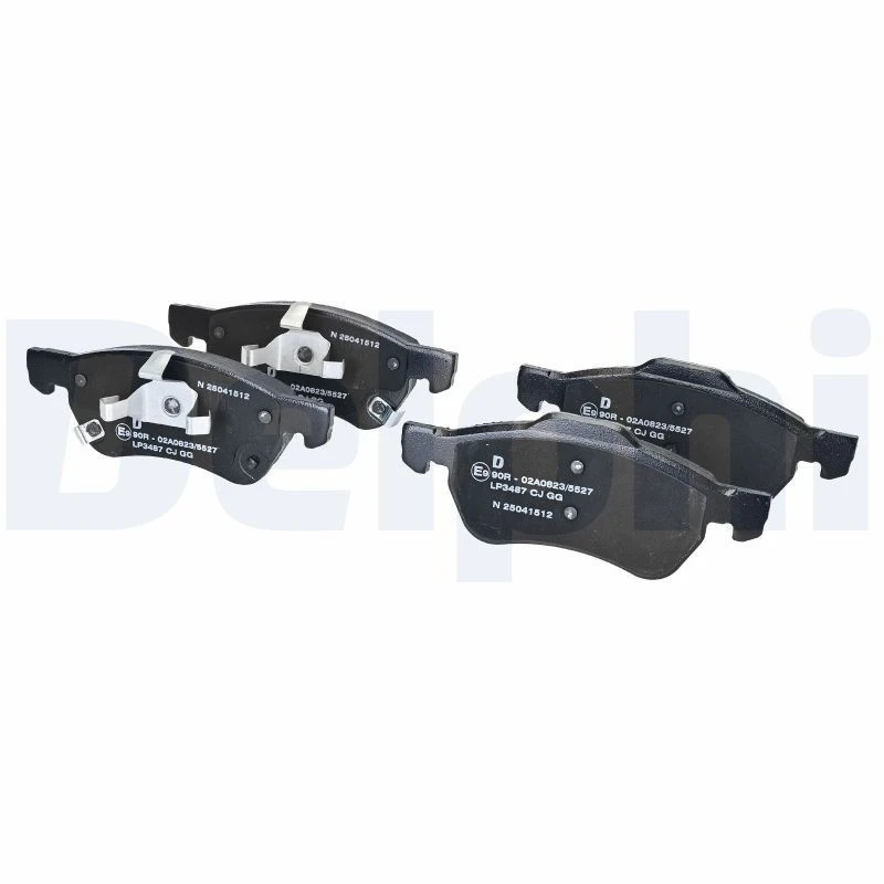 Image of DELPHI Brake pad set DELPHI LP3487