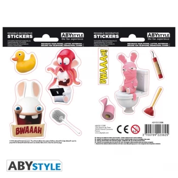 Image of Lapins Cretins Mini Stickers