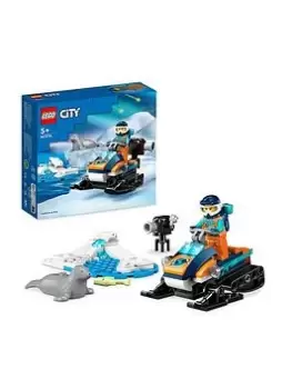 image of Lego City Arctic Explorer Snowmobile Set 60376