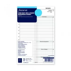 Image of Filofax Refill Day Per Page A5 2022 22-68519