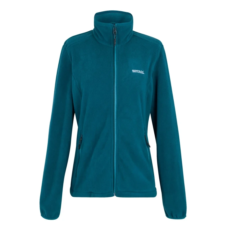 Image of Womens full-zip fleece Regatta Floreo IV Bleu Female 40