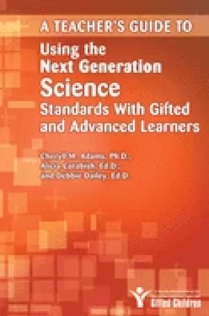 Image of teachers guide to using the next generation science standards with gifted a