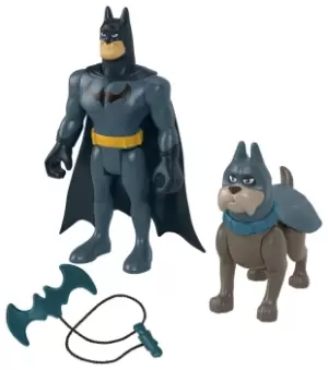 image of DC League of Super-Pets Batman & Ace Figure Set