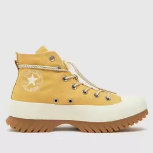 Converse Ctas Lugged 2.0 Trainers In Gold