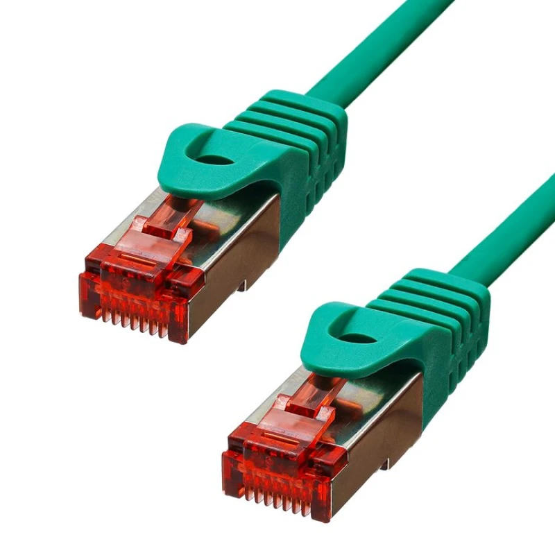 Image of ProXtend CAT6 F/UTP CU LSZH Ethernet Cable Green 5m