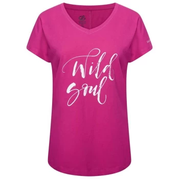 image of Dare 2b Moments Organic T-Shirt - Pink