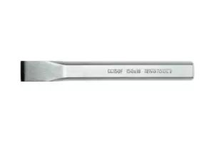 Image of Teng Tools CC150F Flat Cold Steel Chisel - 18 X 150mm
