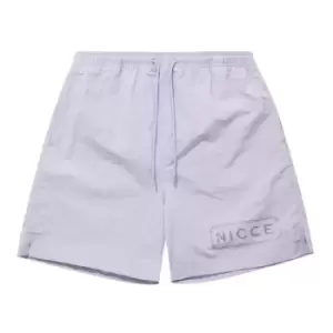 Image of Nicce Plinth Swim Shorts - Purple
