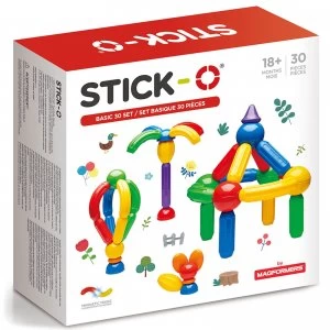 Image of Stick-O - Basic Magnetic Building Set (30pc)