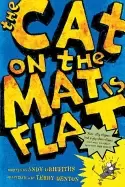 Image of cat on the mat is flat
