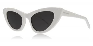 image of Yves Saint Laurent Lily Sunglasses Ivory 005 52mm