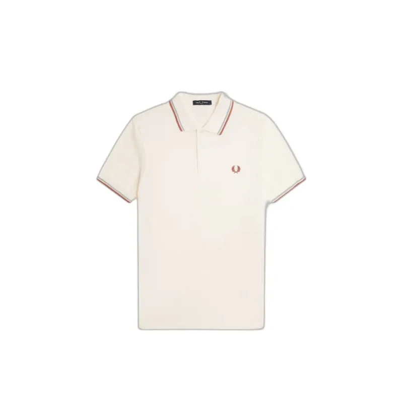 Image of Fred Perry Double-ended polo Fred Perry Blanc Male XS