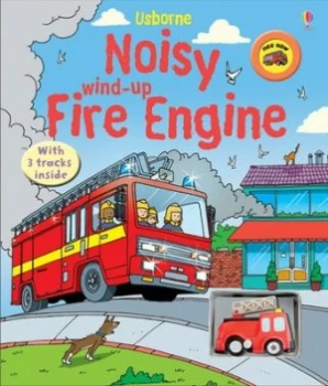 Image of Noisy Wind-Up Fire Engine by Sam Taplin and Gustavo Mazali Hardback