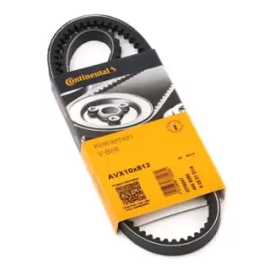 Image of CONTITECH V Belt AVX10X813 Fenner Belt VW,AUDI,BMW,LT 28-35 I Kastenwagen (281-363),LT 28-35 I Bus (281-363)