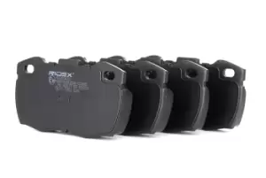 Image of RIDEX Brake pad set Front Axle 402B0633 Brake pads,Brake pad set, disc brake LAND ROVER,Defender SUV (L316),Defender Pickup (L316),Discovery I (LJ)