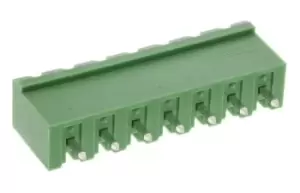 Phoenix Contact, MSTBVA 2.5/ 7-G-5.08, 7 Way, 1 Row, Straight PCB Header