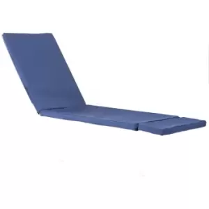 Sussex Sun Lounger Cushion - Navy - Harbour Housewares