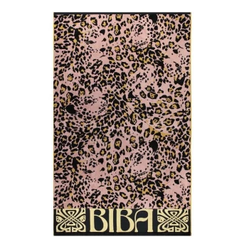 image of Biba Hidden Leopard Beach Towel - Hidden Leopard