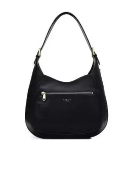 image of Radley London Pockets 2.0 Suede Large Open Top Shoulder - Black