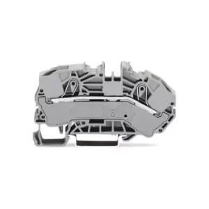 Image of WAGO 2016-7601 2 Conductor Supply Terminal Block Grey