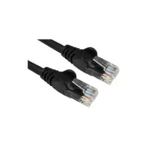 Image of Cables Direct 0.5m CAT6 Patch Cable Black