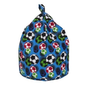 image of Kaikoo Football Print Bean Bag