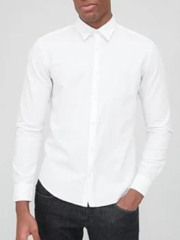 Image of Hugo Boss Ermo Oxford Shirt White Size L Men