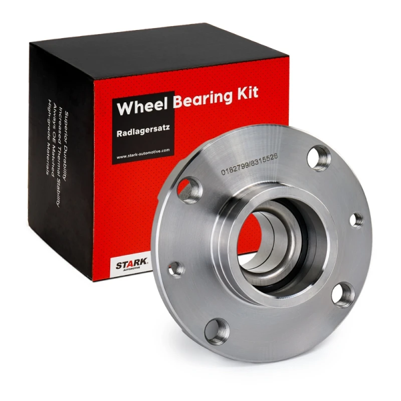 Image of STARK SKWB-0180832 Wheel bearing kit Rear Axle both sides Wheel Bearing Kit (654)