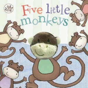 Image of Five Little Monkeys little Learners Finger Puppet Book