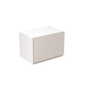 Image of KitchenKIT J-Pull Handleless 50cm Wall Bridge Unit - Gloss Light Grey