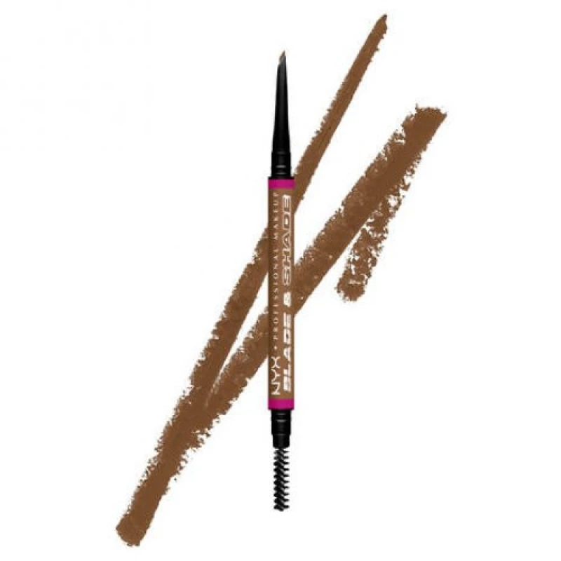 Image of NYX Professional Makeup Blade & Shade Nano Brow Pencil 02 Blonde